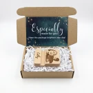 Personalized Wooden Phone Stand with Portrait - Standard
