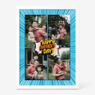 Comic Strip Dad Personalized Poster - Standard