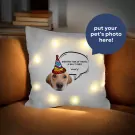 Personalized Pet LED Pillow - Standard