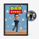Dad Story Poster - Standard
