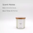 Citronella Scented Soy Candle - 250ml