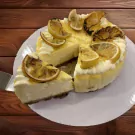 Zesty Lemon Curd Cheesecake - 5 inches