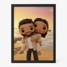 Personalized Pop Figure Photo Frame - Standard