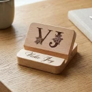 Personalized Wooden Phone Stand - Standard