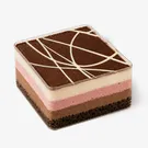 Neapolitan Square Cheesecake 4