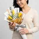 Golden Glow Tulips (3 Stems)