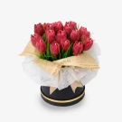 Crimson Tulip Candles - Standard