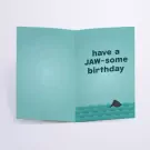 JAW-some Birthday Giant Card - default