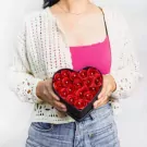 Bright Red Eternal Heart Box - default