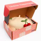 Mini Beret Hat - Cherry