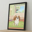 Cartoonized Pet Photo Frame - Standard