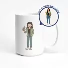 Personalized Illustration Mug - Ceramic
