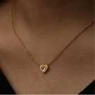 Averine Mini Heart Pendant Necklace - Standard