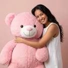 Giant Pink Teddy - Standard