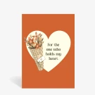 Romantic Greeting Card (The One Who Holds My Heart) - Standard
