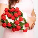 Rose Bouquet Blanket - Standard