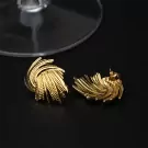 Greek Patterned Earrings - Aphrodite