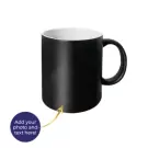 Mug: Personalized Enchantment Cup - Black Ceramic