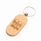 To Teach Is To Love Keychain - default