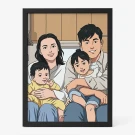 Customized Anime Photo Frame - Standard