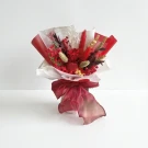 Robin Mini Red Bouquet - Standard