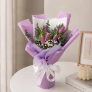 Purple Poise Tulips (5 Stems)