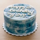 Oceanic Ombre Message Cake - Standard