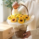 Basket of Sunshine Candle - Standard