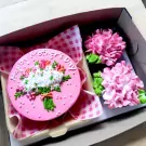 Bloom & Bite Bento Cake - Regular Bundle - Chocolate