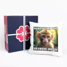 Monkey Moments Pillow - Standard