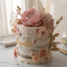Floral Frenzy Name Cake - Standard
