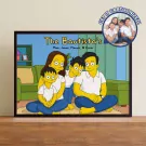 Cartoon Family Frame - Standard