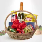 Italian Sparkle - Rattan Basket