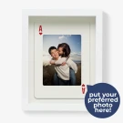 Ace of Hearts Custom Photo Frame - Standard
