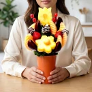 Chocolate Sunrise Fruit Bouquet - Standard