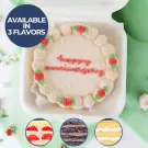 Blissful Anniversary Cake - Vanilla