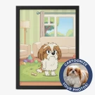 Cartoonized Pet Photo Frame - Standard