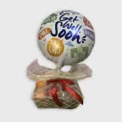 Harvest Haven Fruit Basket - With Balloon