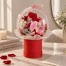 Ruby Dried Floral Balloon 3