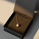 Serena Pearl Necklace - Gold