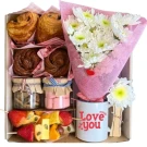 Blooming Breakfast Gourmet Box - I Love You Box