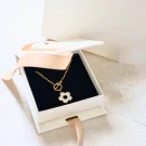 Pia Flower Necklace - Standard