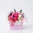 Teddy in Bloom Candle - Standard