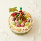 Fruit Sparks Basque Cheesecake - 6 Inch Cake