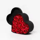 Bright Red Eternal Heart Box - default