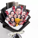 Personalized Photo Bouquet - Black