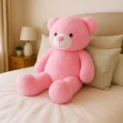 Giant Pink Teddy - Standard