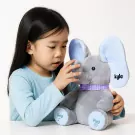 Hide & Seek Elephant Plush - Sky Blue