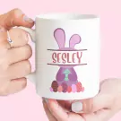 Personalized Easter Bunny Mug - Default