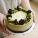 Matcha Oreo Cheesecake - 6-inch